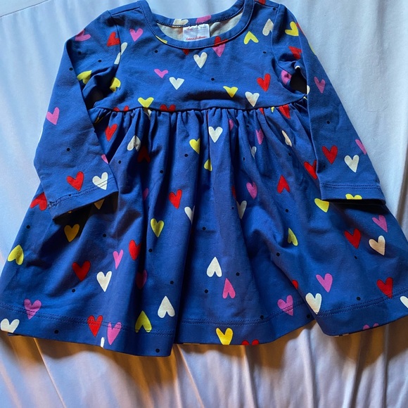 NWOT Hanna Andersson Girls Skater Dress- Size 70cm/6-12 mos. - Picture 2 of 9